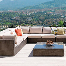 Terraço muito grande