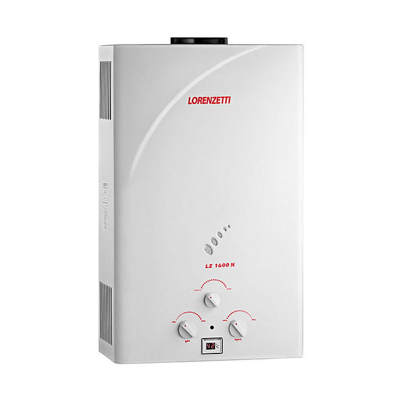 Aquecedor de gua a Gs 15L/min Lorenzetti