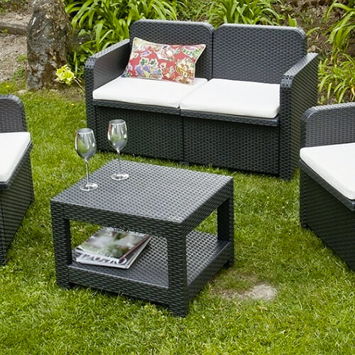 Conjunto de sof para jardim