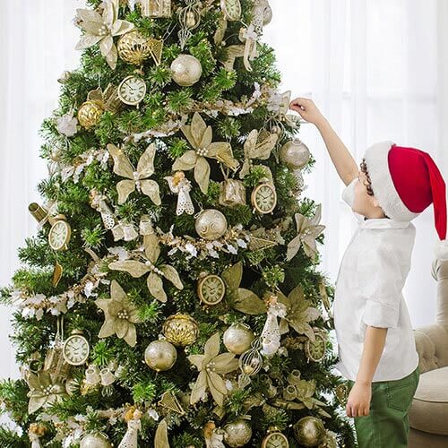 3 decoraes inspiradoras de rvores de Natal