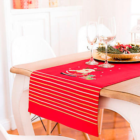 10 enfeites para a mesa de Natal