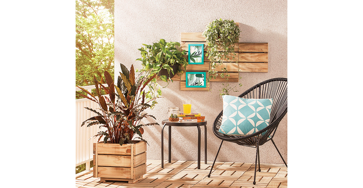 Ideias para decorar pequenas varandas